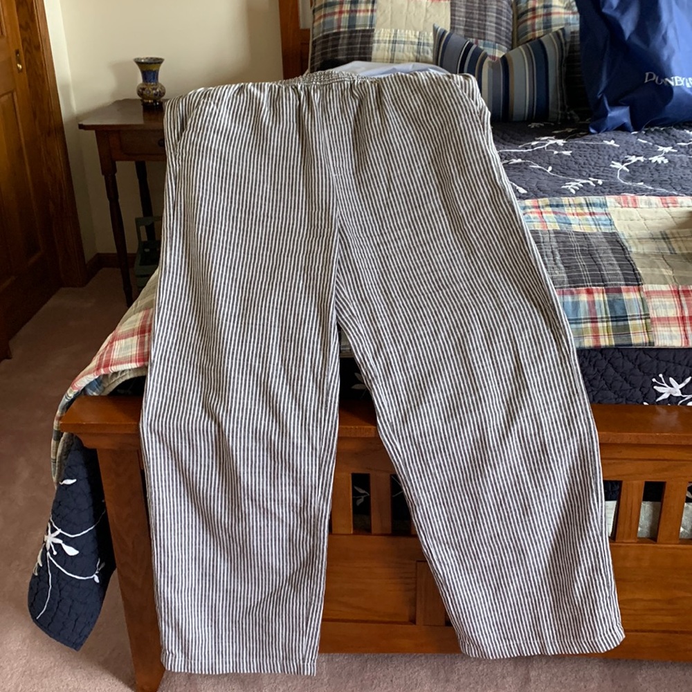 Old Navy Wide Leg Linen Pants